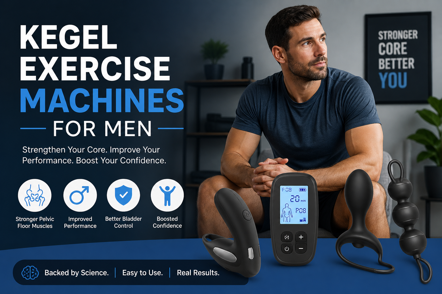 Upgrade Your Routine: The Benefits of Kegel Exercise Machines for Men