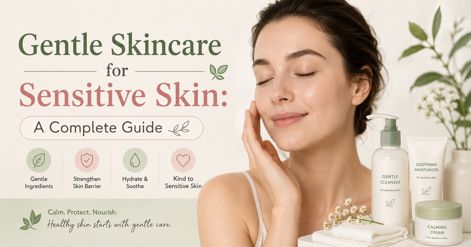 Gentle Skincare for Sensitive Skin: A Complete Guide