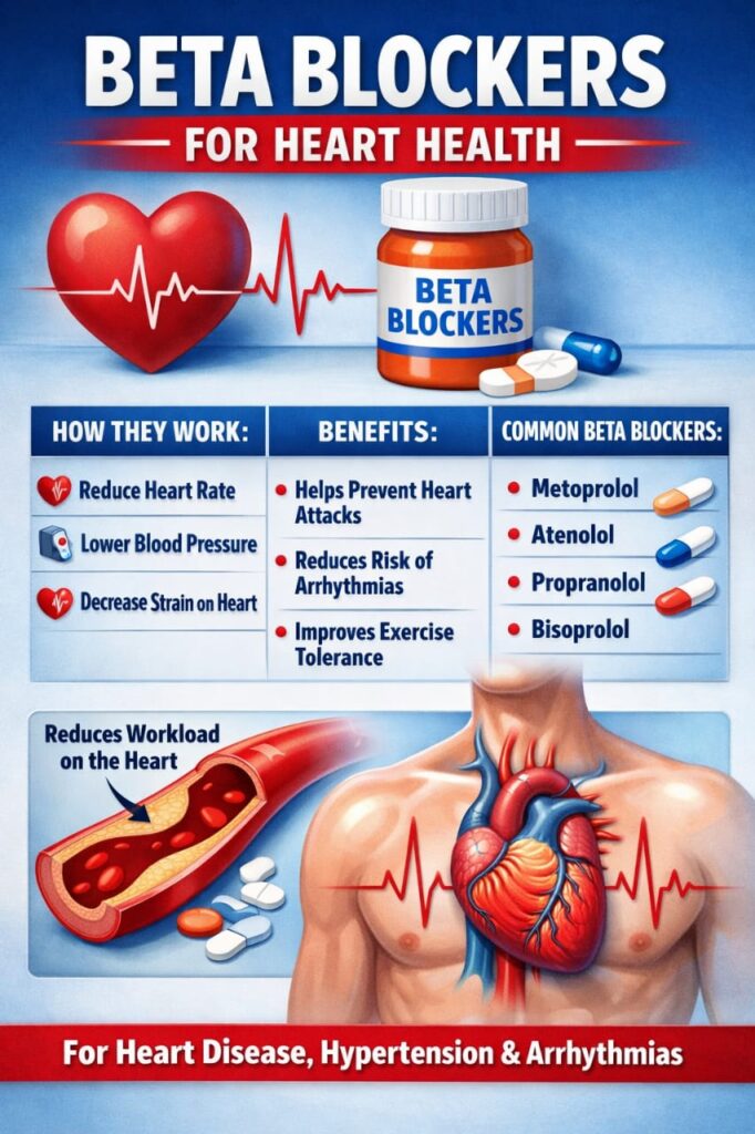A Complete Guide to Beta-Blockers for Heart Health Beta-Blockers