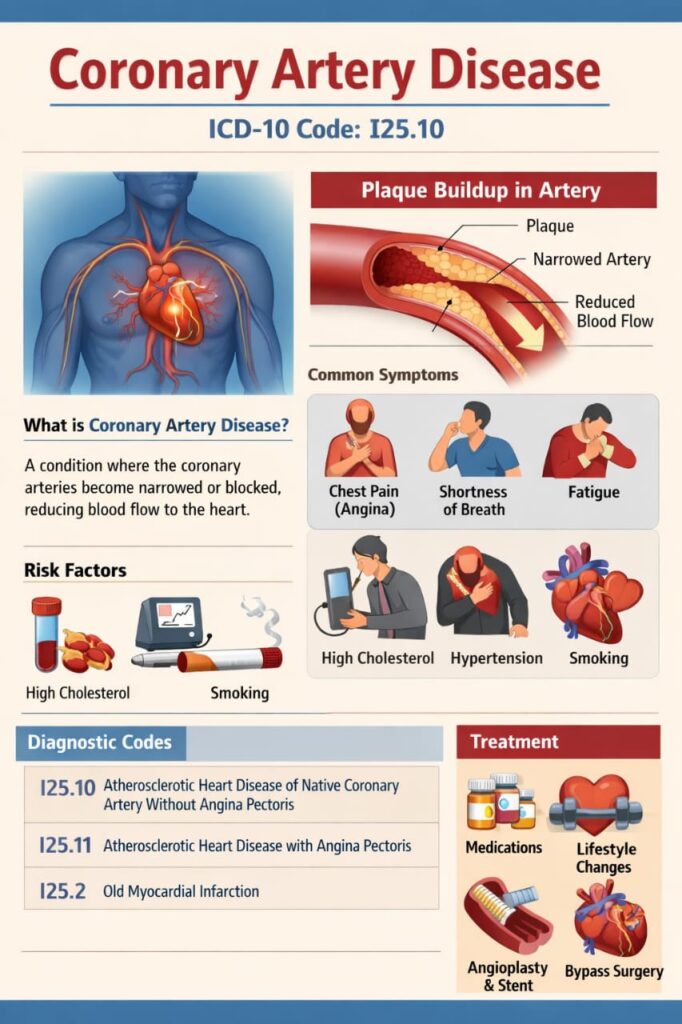 Understanding coronary artery disease icd 10 coronary artery disease icd 10