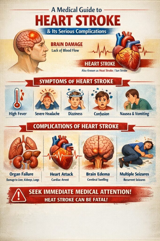 A Medical Guide to Heart Stroke and Its Serious Complications Heart Stroke