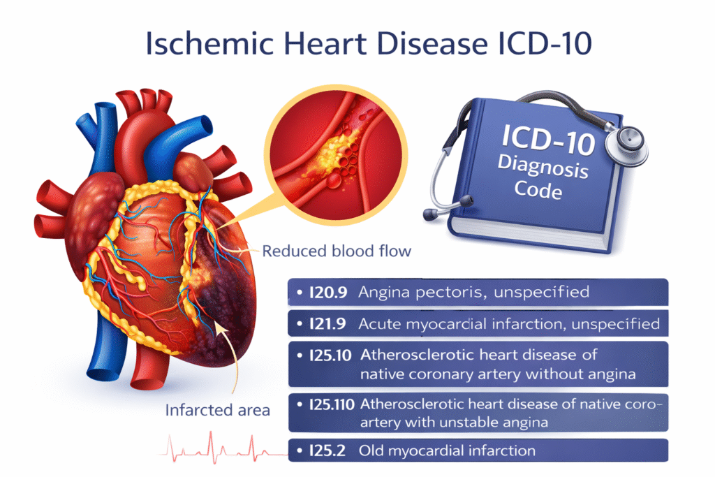 ischemic heart disease icd-10