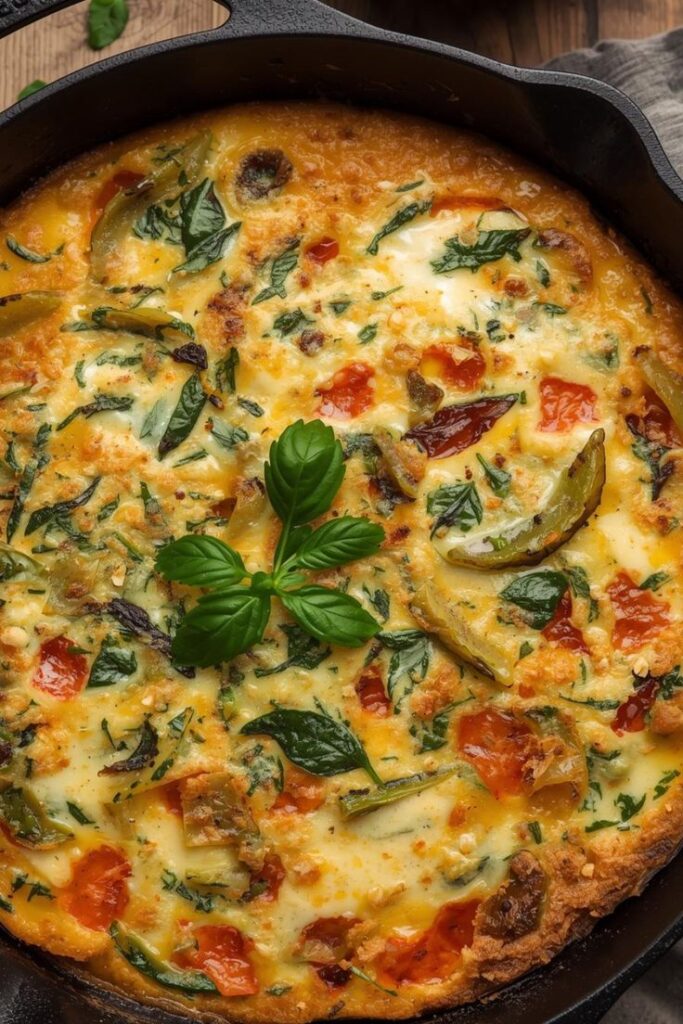 The Best vegetable frittata recipe Vegetable Frittata Recipe 2 683x1024